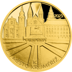 Zlatá minca 5000 Kč Mesto Kroměříž | 2023 | Proof