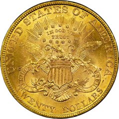Gold coin 20 Dollar American Double Eagle | Liberty Head | 1878