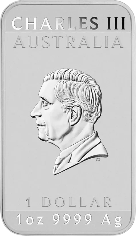 Silver coin Dragon Rectangular 1 Oz | 2025