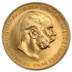 Gold coin 100 Corona Franz-Joseph I | Austria Gold Coin
