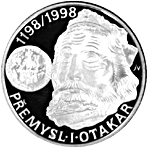 Stříbrná mince 200 Kč Korunovace Přemysla I. Otakara českým králem | 1998 | Proof