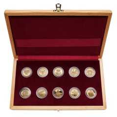 Set of 10 gold coins Kulturní památky technického dědictví | 2006 - 2010 | Standard