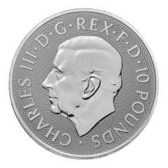 Queen's Lion 10 uncia | Tudor Beasts | 2026 | ezüstérme