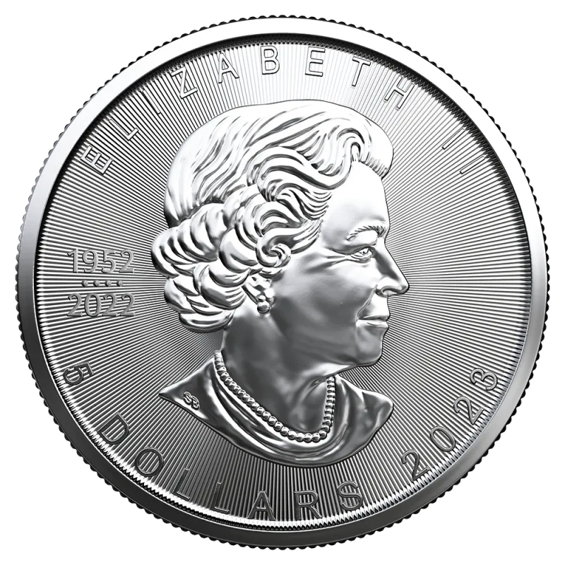 Stříbrná investiční mince Maple Leaf 1 Oz