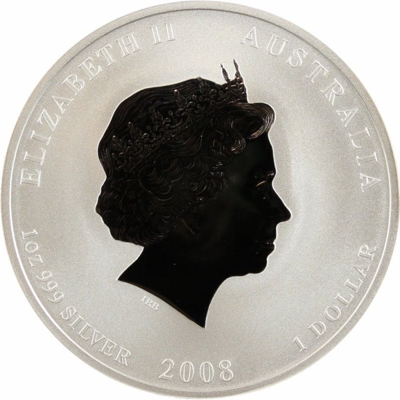 Stříbrná investiční mince Rok Myši 1 Oz | Lunar II | 2008