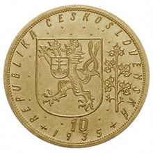 Zlatá mince Svatováclavský 10 Dukát | 1935