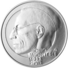 Silver coin 200 CZK Otto Wichterle | 2013 | Standard