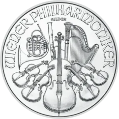 Srebrna moneta Wiedeński Filharmonik 1 oz | 2026