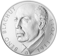 Strieborná minca 500 Kč Beno Blachut | 2013 | Standard