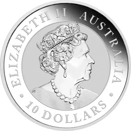 Stříbrná investiční mince Kookaburra 10 Oz | 2023
