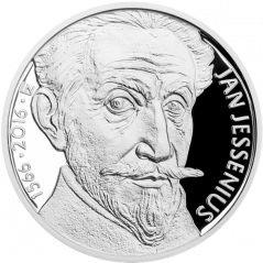Stříbrná mince 200 Kč Jan Jessenius | 2016 | Proof