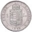 Silver coin 1 Florin Franz-Joseph I. | Hungarian mintage | 1870 GYF