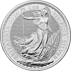 Srebrna moneta Britannia 1 oz | Karol III | 2026