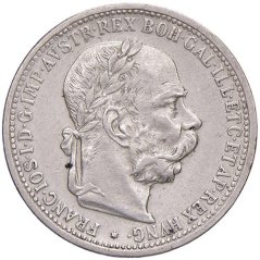 Silver coin 1 Corona Franz-Joseph I. | Austrian mintage | 1901