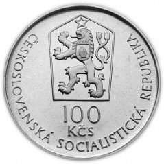 Strieborná minca 100 Kčs Banská Štiavnica | 1987 | Proof