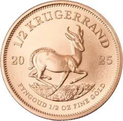 Zlatá investiční mince Krugerrand 1/2 Oz | 2025