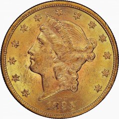 Zlatá mince 20 Dollar American Double Eagle | Liberty Head | 1895