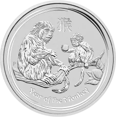 Strieborná investičná minca Rok Opice 1 Kg | Lunar II | 2016