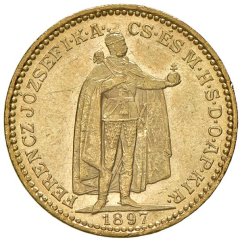Zlatá mince 20 Korona Františka Josefa I. | Uherská ražba | 1903