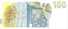 100 Kč commemorative banknote for the establishment of the Czechoslovak currency | 2026 | Vilém Pospíšil