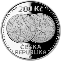 Silver coin 200 CZK Zahájení ražby jáchymovských tolarů | 2020 | Proof