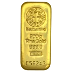 500g investiční zlatý slitek | Argor-Heraeus
