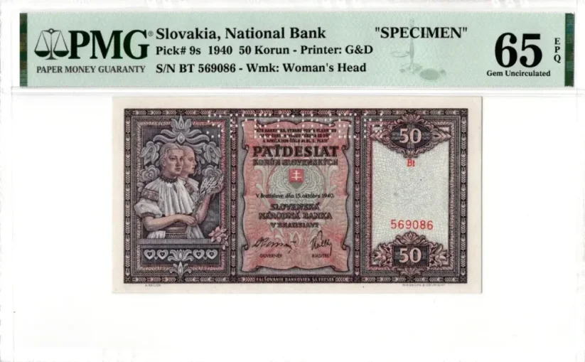 Bankovka 50 Korun | 1940 | EPQ 65