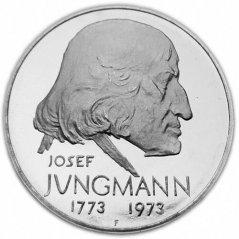 Stříbrná mince 50 Kčs Josef Jungmann | 1973 | Proof