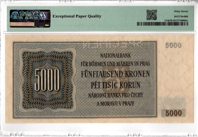 Banknote 5000 Korun | 1944 | EPQ 67