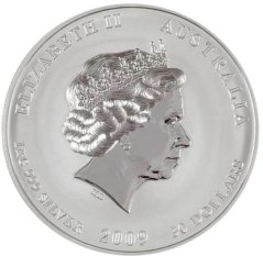 Strieborná investičná minca Rok Byvola 1 kg | Lunar II | 2009