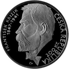 Silver coin 200 CZK První elektrifikované trati z Tábora do Bechyně | 2003 | Proof