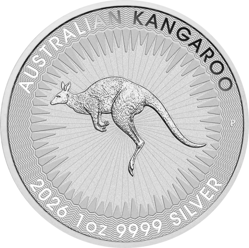 Stříbrná investiční mince Kangaroo 1 Oz | 2026