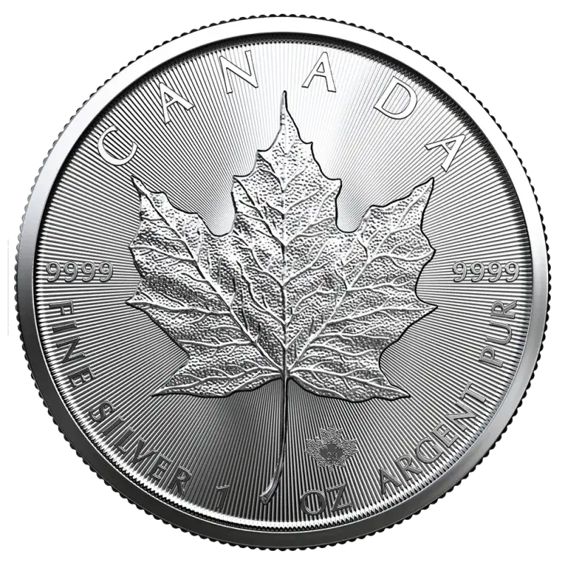 Stříbrná investiční mince Maple Leaf 1 Oz