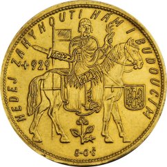 Gold coin St. Wenceslas 5 Ducat | 1933