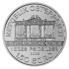 Bécsi Filharmonikusok 1 uncia | ezüstérme