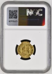 Złota Moneta 1 Dukat Św. Wacław | 1931 | NGC | MS 62