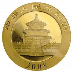 Zlatá investiční mince Panda 1 Oz | 2008