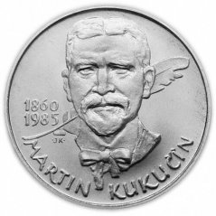 Stříbrná mince 100 Kčs Martin Kukučín | 1985 | Proof