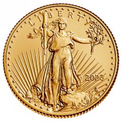Zlatá investičná minca American Eagle 1/10 Oz