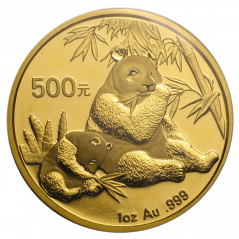 Zlatá investiční mince Panda 1 Oz | 2007