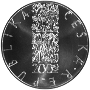 Silver coin 200 CZK František Škroup | 2001 | Standard