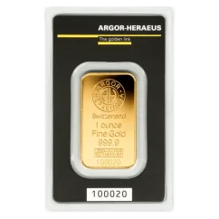 31,1g Gold Bar | Argor-Heraeus
