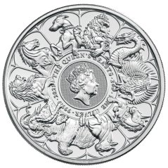 Strieborná investičná minca Queens Beasts Completer 2 Oz | Queens Beasts | 2021