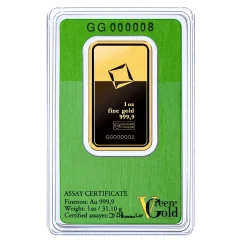 31,1g Gold Bar | Valcambi | Green Gold