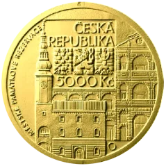 Zlatá mince 5000 Kč Město Moravská Třebová | 2024 | Proof