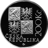 Silver coin 200 CZK Kilián Ignác Dientzenhofer | 2001 | Standard