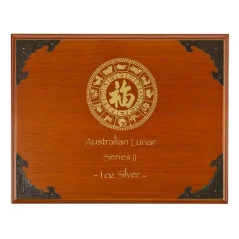 Zestaw 12 srebrnych monet Lunar Seria II | 1 Oz | 2008-2019