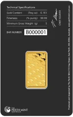 5g investiční zlatý slitek | Perth Mint