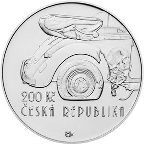 Silver coin 200 CZK Operace Anthropoid | 2017 | Standard