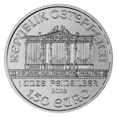 Bécsi Filharmonikusok 1 uncia | ezüstérme